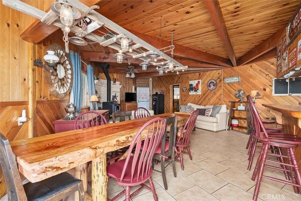 Dining room, Interior, Wooden Beams, Wooden Ceilings, Wooden Walls