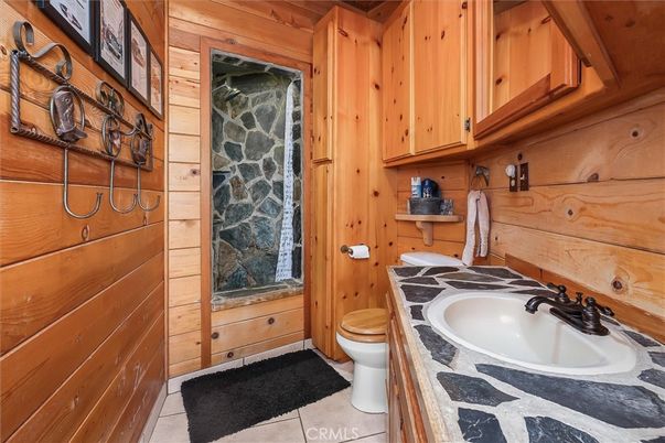 Bathroom, Interior, Wooden Walls