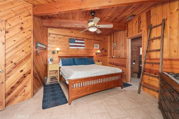 Bedroom, Interior, Wooden Beams, Wooden Ceilings, Wooden Walls