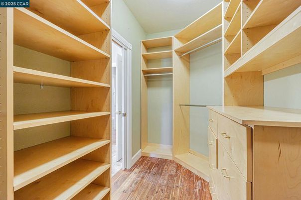 Interior, Walk-in Closets, Wood Texture Flooring