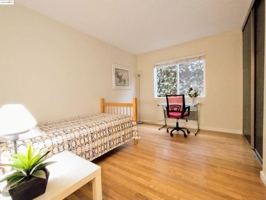 Bedroom, Home Office, Interior, Wood Texture Flooring