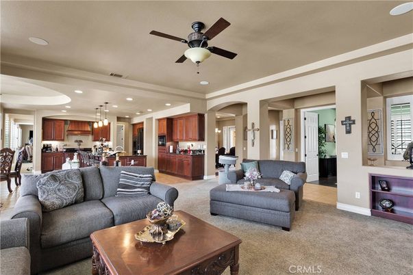 Interior, Kitchen, Living room, Pendant Lights, Recessed Lighting, Stainless Steel Appliances