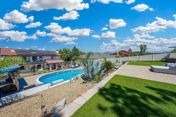 Backyard, Exterior, Pool, Solar Panels