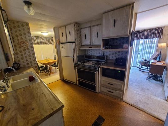 Dining room, Interior, Kitchen