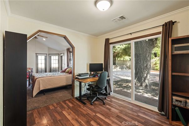 Bedroom, Home Office, Interior, Wood Texture Flooring