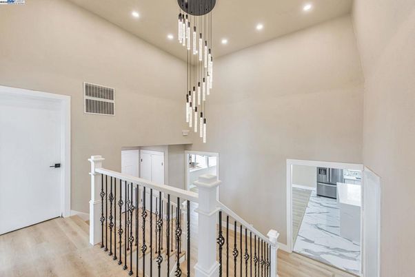 Interior, Marble, Pendant Lights, Recessed Lighting, Wood Texture Flooring