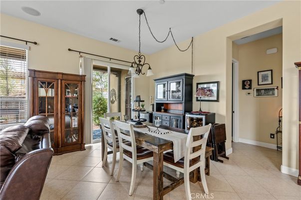 Dining room, Interior, Pendant Lights