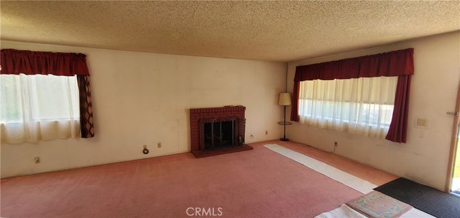 Empty room, Fireplace, Interior