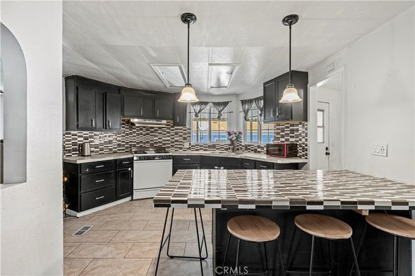 Interior, Kitchen, Pendant Lights, Stainless Steel Appliances, Water