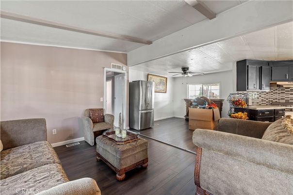 Interior, Kitchen, Living room, Wood Texture Flooring