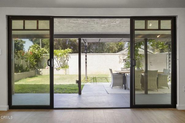 Interior, Sun Room, Wood Texture Flooring