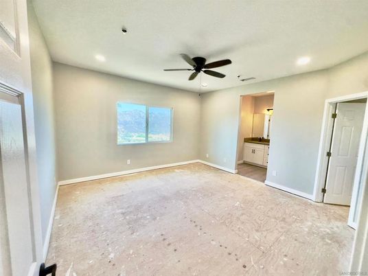 Bathroom, Empty room, Interior, Recessed Lighting