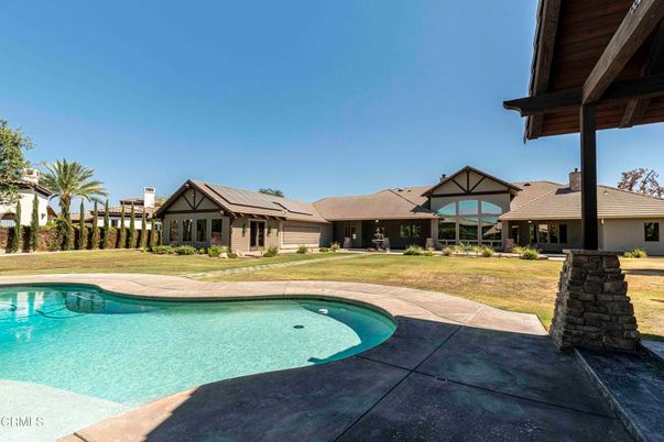 Exterior, Pool, Solar Panels