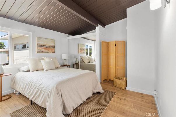 Bedroom, Interior, Wooden Ceilings, Wood Texture Flooring