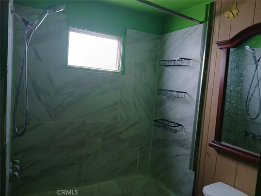 Bathroom, Glass Shower, Interior, Marble Walls