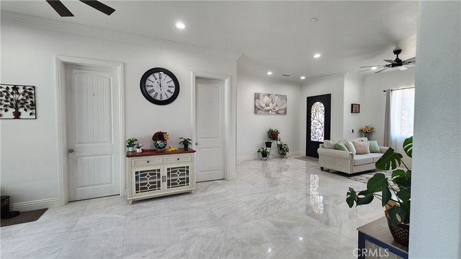 Interior, Marble, Recessed Lighting