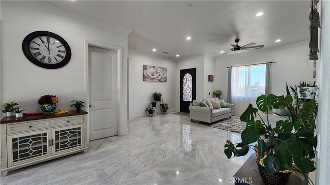 Interior, Marble, Recessed Lighting