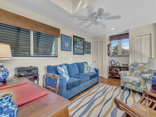 Home Office, Interior, Living room, Recessed Lighting, Wood Texture Flooring