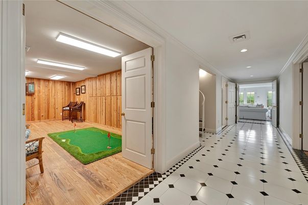 Interior, Recessed Lighting, Wooden Walls