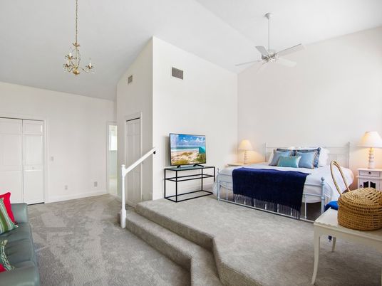 Bedroom, Interior, Pendant Lights