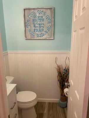 Bathroom, Interior, Wood Texture Flooring