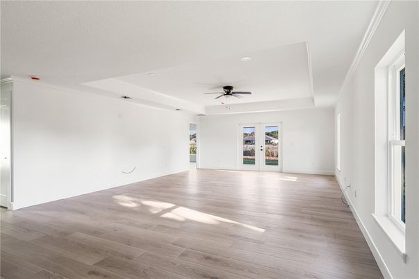 Empty room, Interior, Wood Texture Flooring