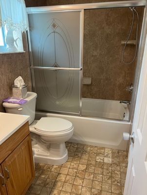 Bathroom, Glass Shower, Interior