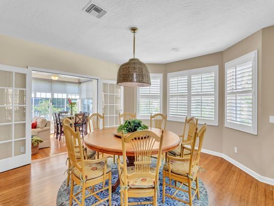 Dining room, Interior, Wood Texture Flooring