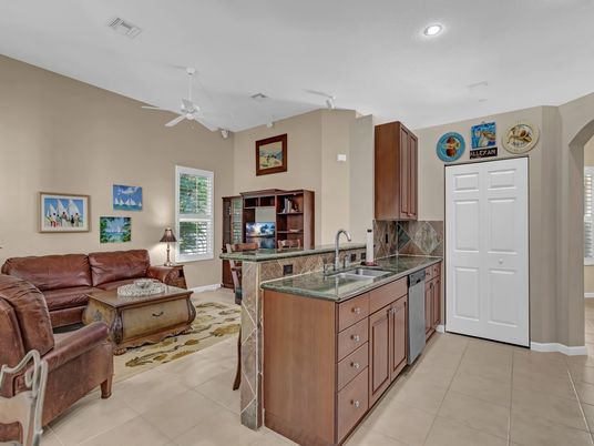 Interior, Kitchen, Living room, Recessed Lighting