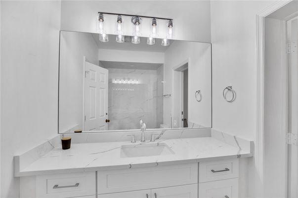 Bathroom, Interior, Marble Walls