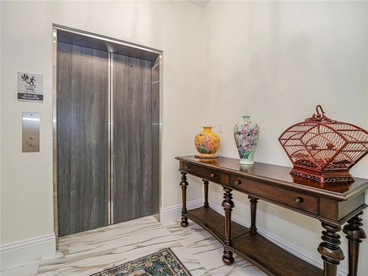 Elevator, Interior, Marble