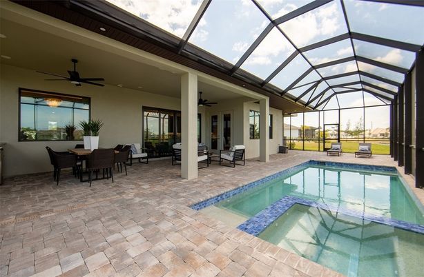 Dining room, Glass Ceilings, Interior, Pool, Sun Room