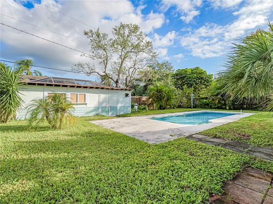 Backyard, Exterior, Pool, Solar Panels