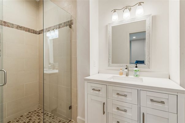 Bathroom, Glass Shower, Interior