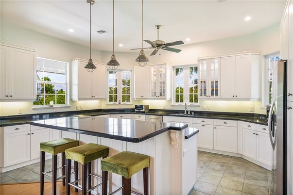 Interior, Kitchen, Pendant Lights, Recessed Lighting
