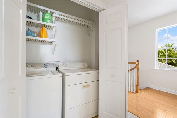 Interior, Utility Closets, Washer, Wood Texture Flooring