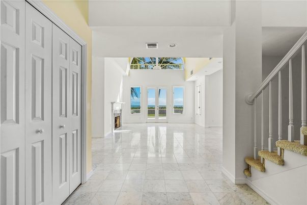 Empty room, Fireplace, Interior, Marble