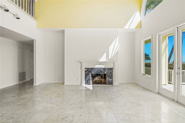 Empty room, Fireplace, Interior, Marble