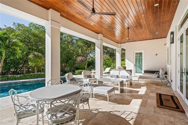Exterior, Pool, Wooden Ceilings