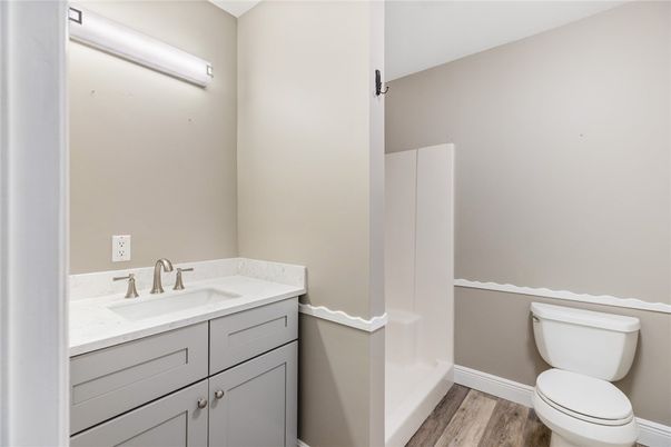 Bathroom, Interior, Wood Texture Flooring