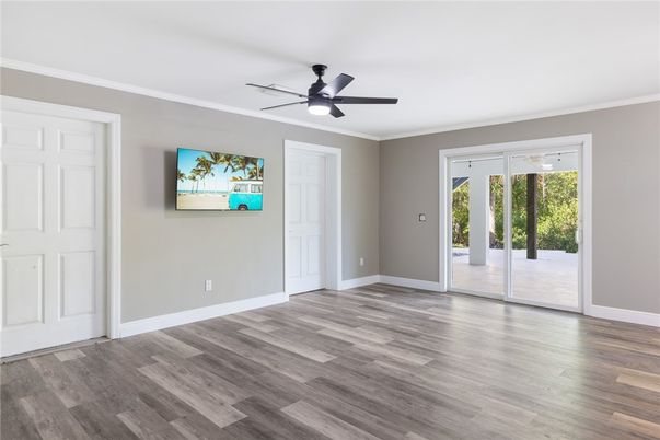 Empty room, Interior, Wood Texture Flooring