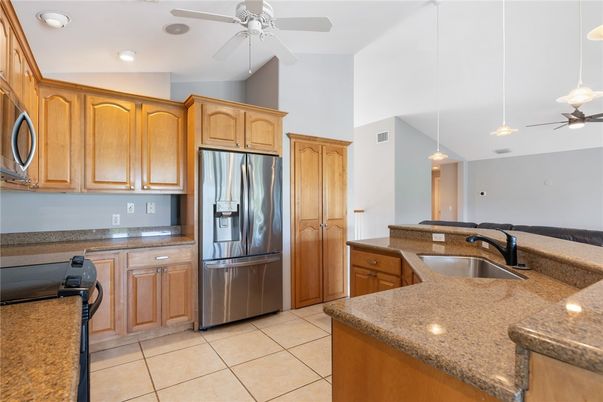 Interior, Kitchen, Pendant Lights, Recessed Lighting