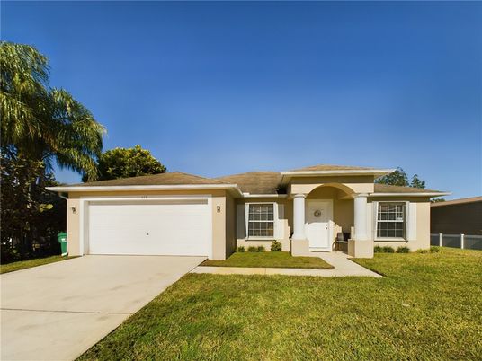 Attached, Backyard, Exterior, Facade, Ranch