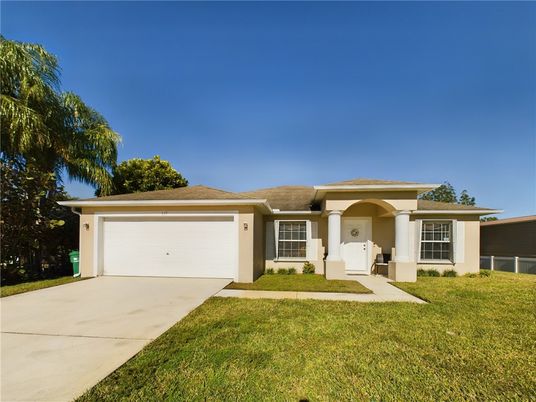 Attached, Backyard, Exterior, Facade, Ranch