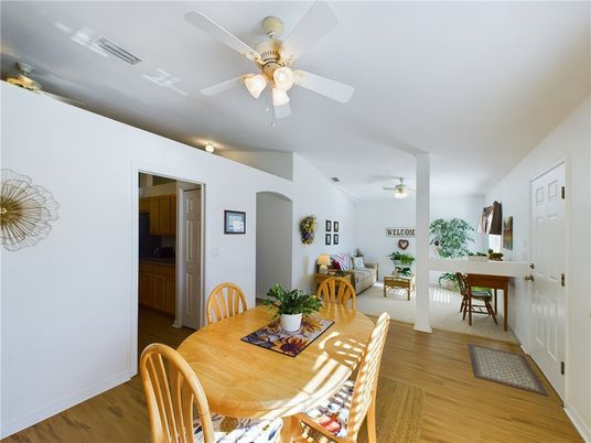 Dining room, Interior, Wood Texture Flooring