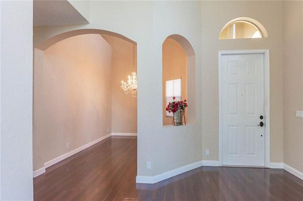 Chandelier, Interior, Wood Texture Flooring