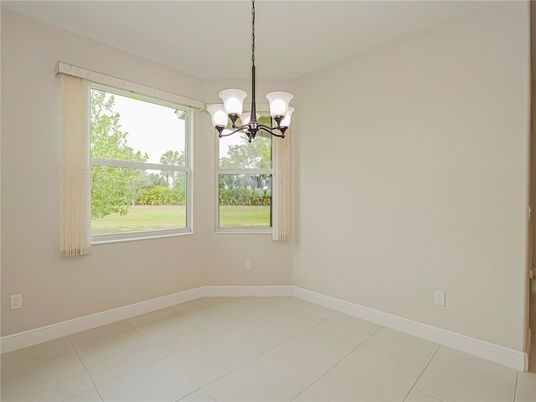 Chandelier, Empty room, Interior