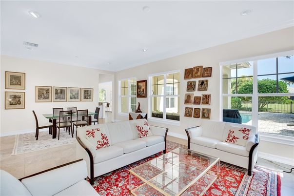 Dining room, Interior, Living room, Recessed Lighting