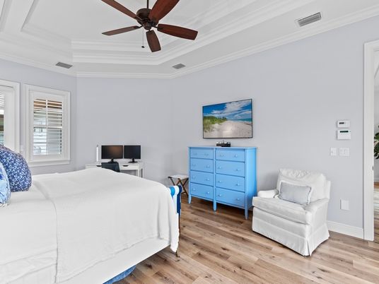 Bedroom, Home Office, Interior, Wood Texture Flooring
