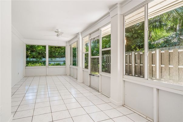 Empty room, Interior, Sun Room